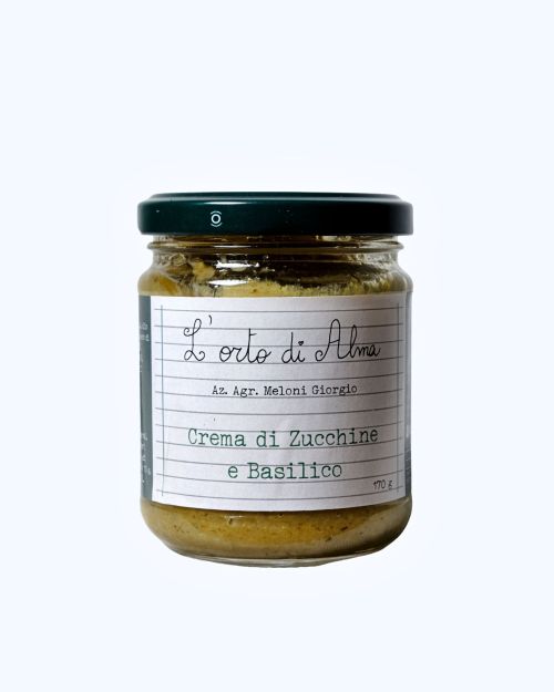 Crema di zucchine e basilico